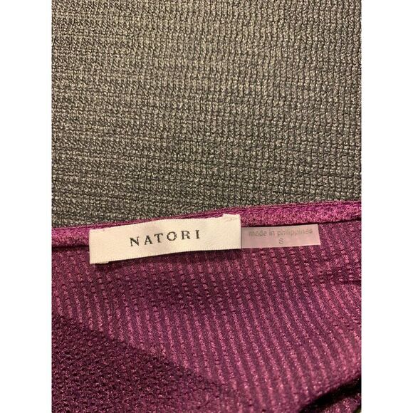 Natori Women's Purple Infinity Jacquard Slip Dress Nightgown Size Small - Picture 4 of 6